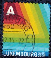 Luxembourg 2008 Oblitéré Rond Used Postocollant A Rouge - Used Stamps