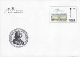 Enveloppe Entier Postal 600 Ans Su Duché Palatinat Zweibrûcken Portrait De Christian IV - Umschläge - Ungebraucht