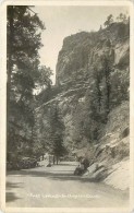 262579-Colorado, Colorado Springs, RPPC, South Cheyenne Canon, Point Lookout, Early Autos - Colorado Springs