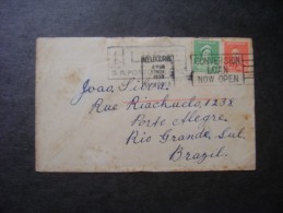 MELBOURNE Circulated LETTER TO BRAZIL IN 1938 AS - Lettres & Documents