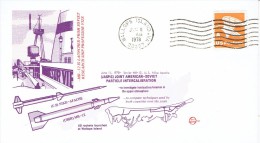 Espace Space FDC Jaspic Joint American-Soviet Particle Intercalibration, Wallops Island Jun 11 1978 - Andere & Zonder Classificatie