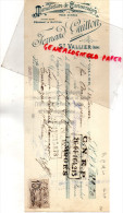 26 - ST SAINT VALLIER - MANDAT FERNAND GUITTON- MANUFACTURE CARTONNAGES- PERIGNAT -1909 - Drukkerij & Papieren