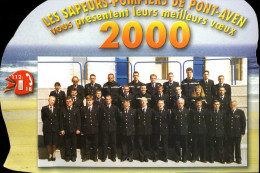 Calendrier Pompiers GF Pont-Aven 2000 (29) - Bomberos