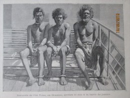 1896 L Ile Toné  Naturels Autochtones   Mis En Justice - Other & Unclassified