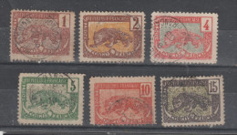 CONGO 1904  N° 27 à 32 Oblitéré = 6 Valeurs - Used Stamps