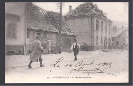 BITSCHWILLER - La Mairie Bombardée - Bischwiller