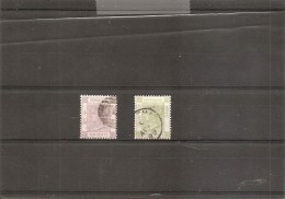 Hong -Kong ( 39 Et 44 Oblitérés) - Used Stamps