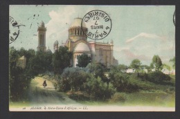 DF / ALGERIE / ALGER / NOTRE-DAME D'AFRIQUE / CIRCULÉE EN 1907 - Alger