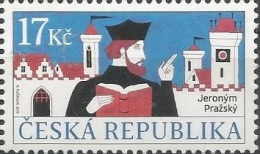 CZ 2016-874 Jeroným Pražský, CZECH REPUBLIK, 1 X 1v, MNH - Ungebraucht