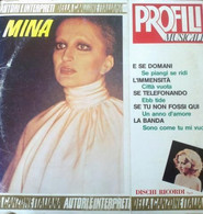 LP 33 RPM (12")  Mina / Mort Shuman  "  E Se Domani  "  Italie - Otros - Canción Italiana
