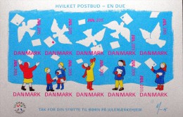 Denmark 2015  Christmas Stamp Sheets, Self-adhesive Labels - Ganze Bögen