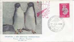 Antarctique Année Géophysique Internationale Et Antarctique 11/6/1959  Phoque Lion De Mer - Briefe U. Dokumente