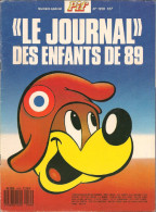 Pif N° 1019 De Oct 1988 - Avec Noël & Marie, Révolution 1789, Radio Kids, Placid Et Muzo, Smith & Wesson. Revue En BE - Pif & Hercule