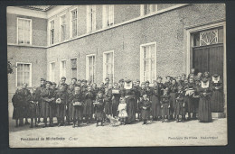 0. CPA - Pensionnat De MICHELBEKE - Cour  - Jouets - Landau // - Brakel