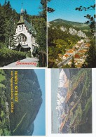 1391l: 4 Moderne AKs Semmering, Gloggnitz, Maria Schutz, Pfarrkirche, Schottwien- Ungelaufen - Semmering