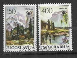 YUGOSLAVIA 1987 - TRIGLAV PARK - CPL. SET - USED OBLITERE GESTEMPELT USADO - Used Stamps