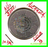 ALEMANIA  - BRD  - MONEDA DE 10 DM  PLATA  S/C  AÑO 2000-D  PROOF - Commémoratives