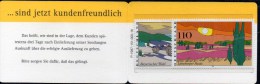 Deutschland Markenheft 1997 BRD Portocard 1943+1945 ** 8€ Moor Im NRW Wald In Bayern Carnet Landscape Booklet Of Germany - Altri & Non Classificati