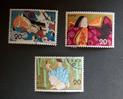 Japan - 1974 Japanese Folktales - Kaguya Hime - Used Stamps