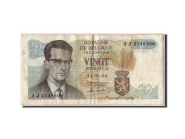 Billet, Belgique, 20 Francs, 1964, 1964-06-15, KM:138, TB+ - 20 Franchi