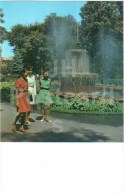 Central Square - Fountain - Bishkek - Frunze - Kyrgyzstan USSR - Unused - Kirghizistan