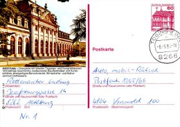 ALLEMAGNE. Carte Pré-timbrée Ayant Circulé. Fulda. - Illustrated Postcards - Used