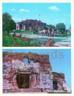 The War-ravaged Red Army Club - Part Of The Wall - Brest - Large Format Card - 1978 - Belarus USSR - Unused - Belarus