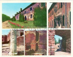 Southern Part Of The Citadel´s Defence Barracks - Ruins - Brest - Large Format Card - 1978 - Belarus USSR - Unused - Wit-Rusland