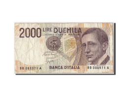 Billet, Italie, 2000 Lire, 1990, Undated, KM:115, TB - 2000 Lire