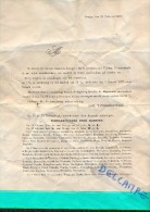 Betalingen Schuldeisers  Edm. Vanderhofstadt - Brugge 1876 - Banque & Assurance