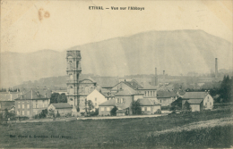 88 ETIVAL CLAIREFONTAINE / Vue Sur L'Abbaye / - Etival Clairefontaine