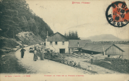 88 ETIVAL CLAIREFONTAINE / Scierie Au Pied De La Pierre D'Appel / CARTE RARE - Etival Clairefontaine