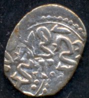 OTTOMAN EMPIRE , AKCE ,983 AH , SULTAN MURAD III , EDIRNE MINT , SILVER HAMMERED COIN - Turkije