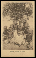 ANGOLA - LUANDA - COSTUMES -Crianças De Catete ( Ed. Carvalho & Freitas Nº 656)  Carte Postale - Angola