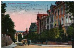 ▓▒░ Pforzheim (Baden) Col Straßen Ak 1922 ░▒▓ - Pforzheim