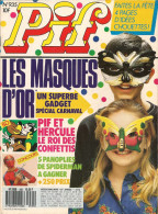 Pif N° 935 De Fév 1987 - Avec Boule & Bill, Léonard, Zup, Les Masques, Pinky, Les Rigolus Et Les Tristus. Revue En TBE - Pif & Hercule
