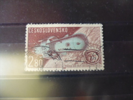TCHECOSLOVAQUIE  TIMBRE  Reference YVERT N° 60 - Airmail