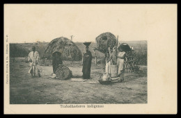 AFRICA - ANGOLA -COSTUMES - Trabalhadores Indigenas  Carte Postale - Angola