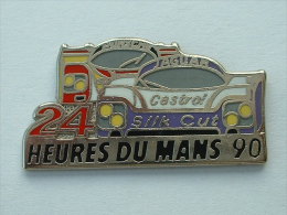 Pin´s  24H DU MANS 90 - JAGUAR - PORSCHE - Jaguar