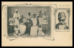 ANGOLA - LUANDA - COSTUMES - Familia Africana  ( Ed. Casa Novecentos ) Carte Postale - Angola