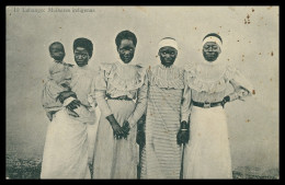 ANGOLA - SÁ DA BANDEIRA  - COSTUMES - Familia Africana  ( Ed. Agria Nº 10) Carte Postale - Angola