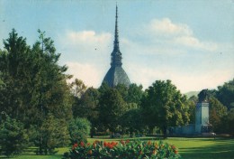 Torino - Mole E Giardini Con Monumento Al Carabiniere - Mole Antonelliana