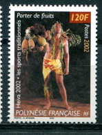 Polynésie Française 2002 - YT 670** - Nuevos