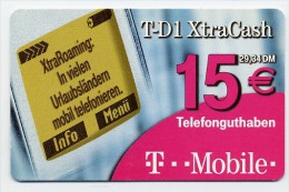 Carte T-mobile Allemagne Card Kart B 49 - [2] Mobile Phones, Refills And Prepaid Cards