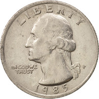 Monnaie, États-Unis, Washington Quarter, Quarter, 1985, U.S. Mint - 1932-1998: Washington