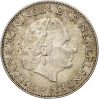 Monnaie, Pays-Bas, Juliana, Gulden, 1954, TTB, Argent, KM:184 - Monnaies D'or Et D'argent