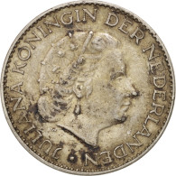 Monnaie, Pays-Bas, Juliana, Gulden, 1955, TTB, Argent, KM:184 - Monedas En Oro Y Plata