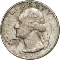 Monnaie, États-Unis, Jefferson Nickel, 5 Cents, 1964, U.S. Mint, Denver, TB+ - 1932-1998: Washington