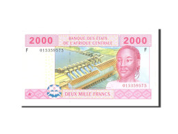 Billet, États De L'Afrique Centrale, 2000 Francs, 2002, Undated, KM:508F, SPL - Estados Centroafricanos