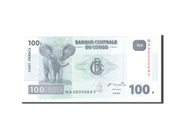 Billet, Congo Democratic Republic, 100 Francs, 2007, 2007-07-31, KM:98a, NEUF - República Democrática Del Congo & Zaire